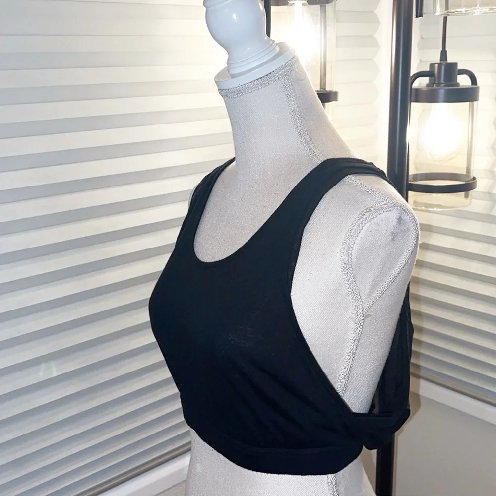 🆕ALO YOGA Sheer Back Cropped Tank Top